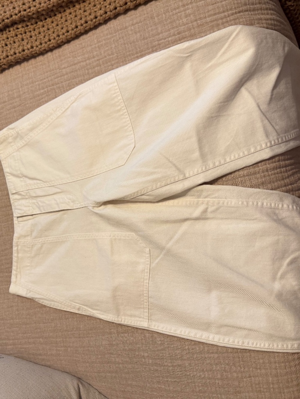 Madewell Darted Barrel Leg Pants
